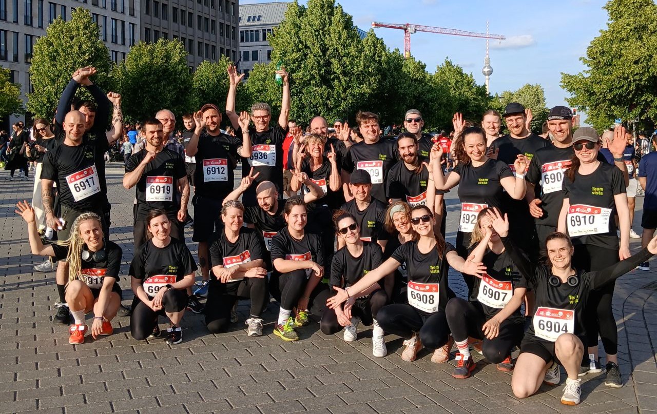 berliner firmenlauf vista team